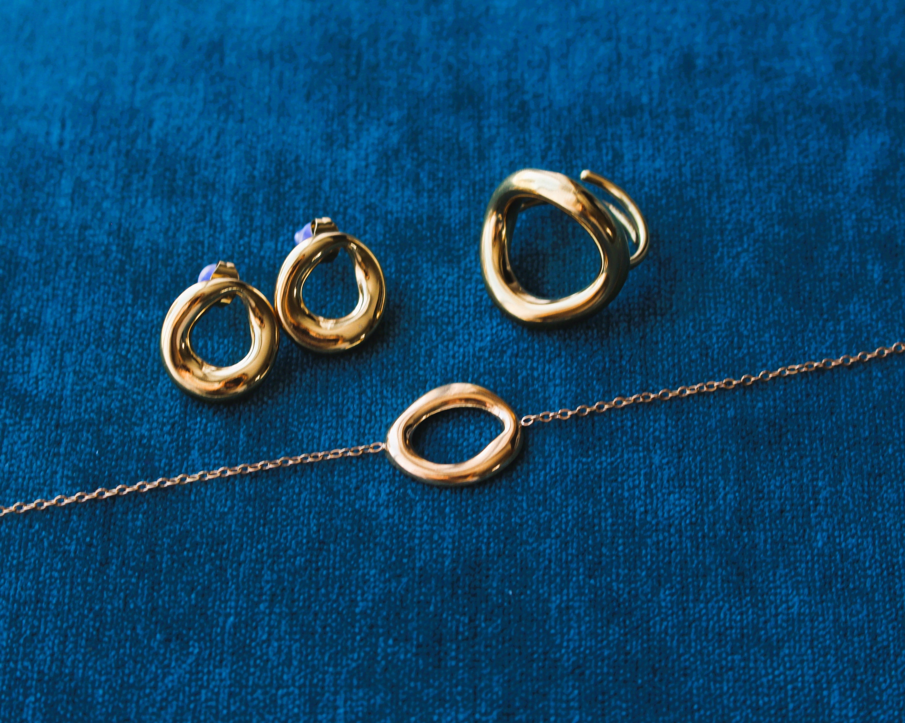 Nody - Set Bracelet, Boucles d’oreilles et bague