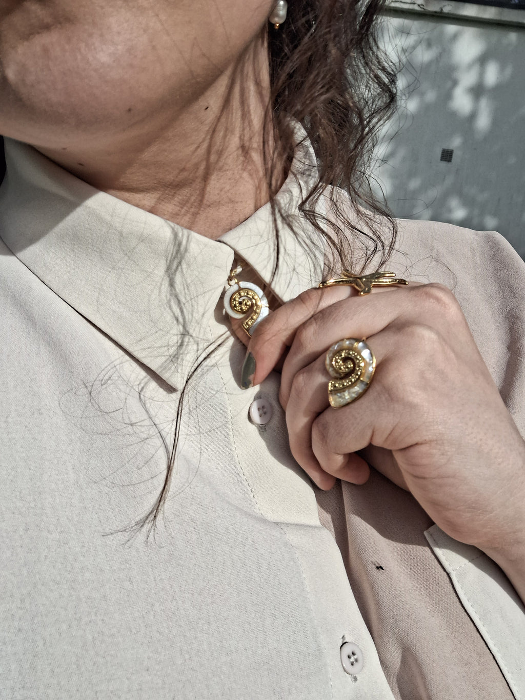 Océane - Set Collier et bague