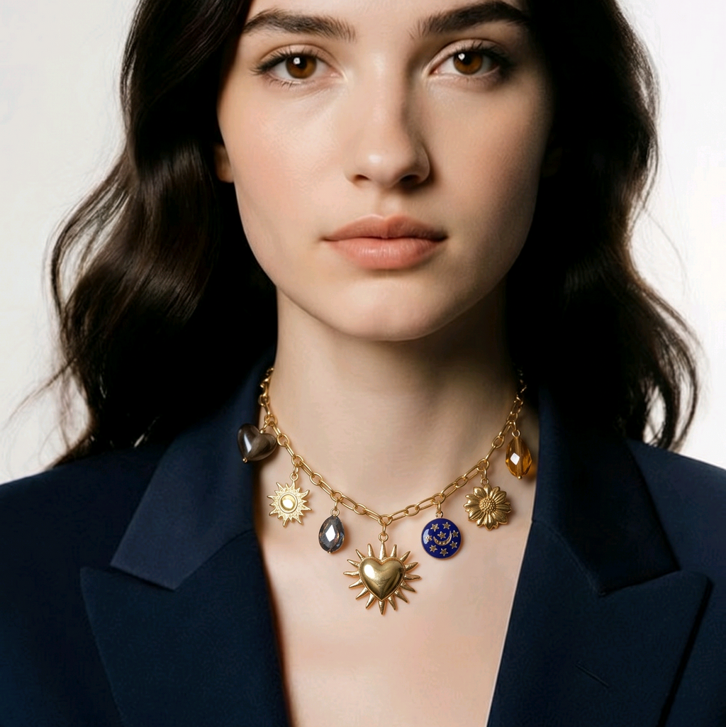 Céleste- Collier