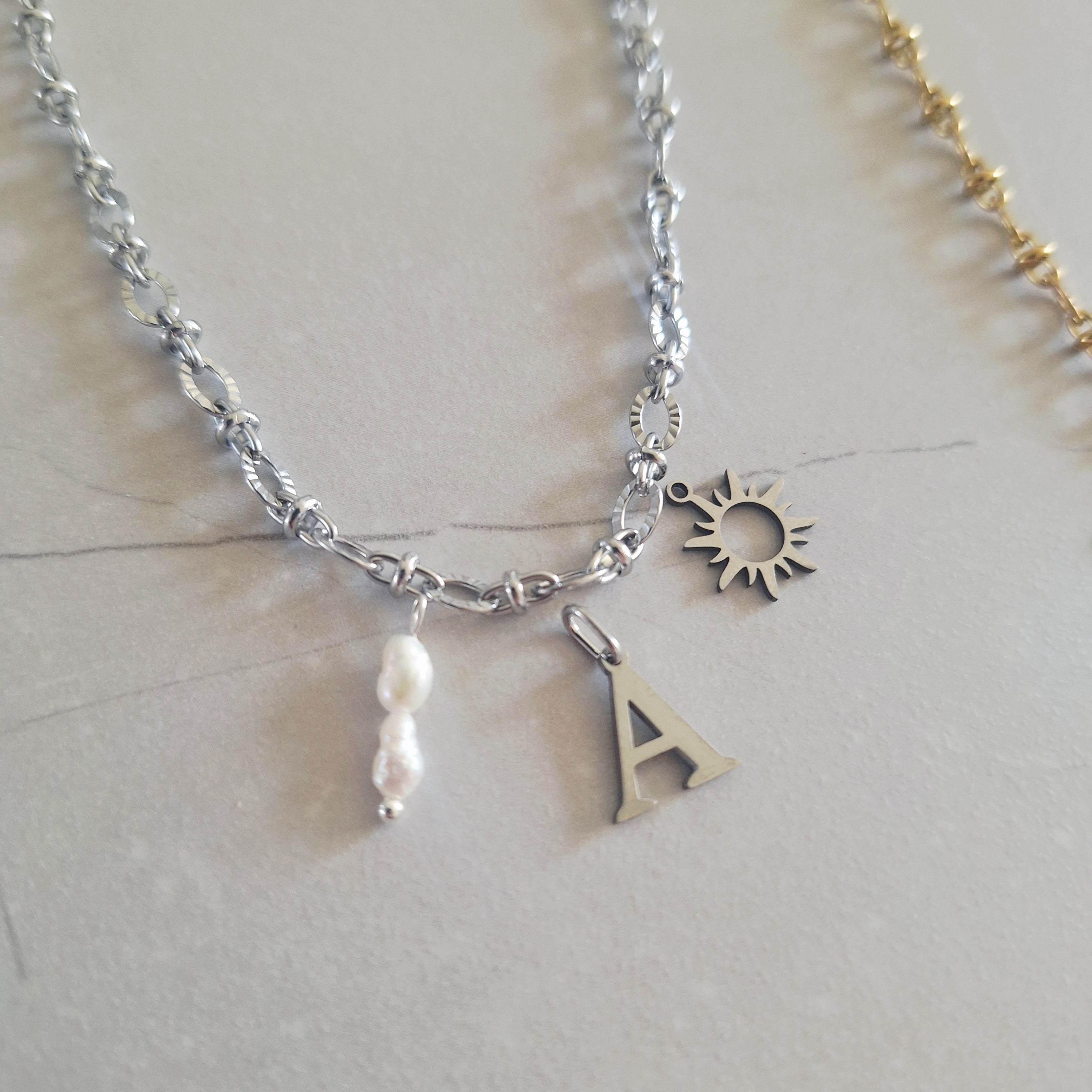 Collier breloque personnalisable