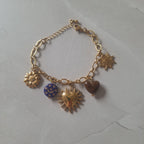Céleste- Set collier et bracelet