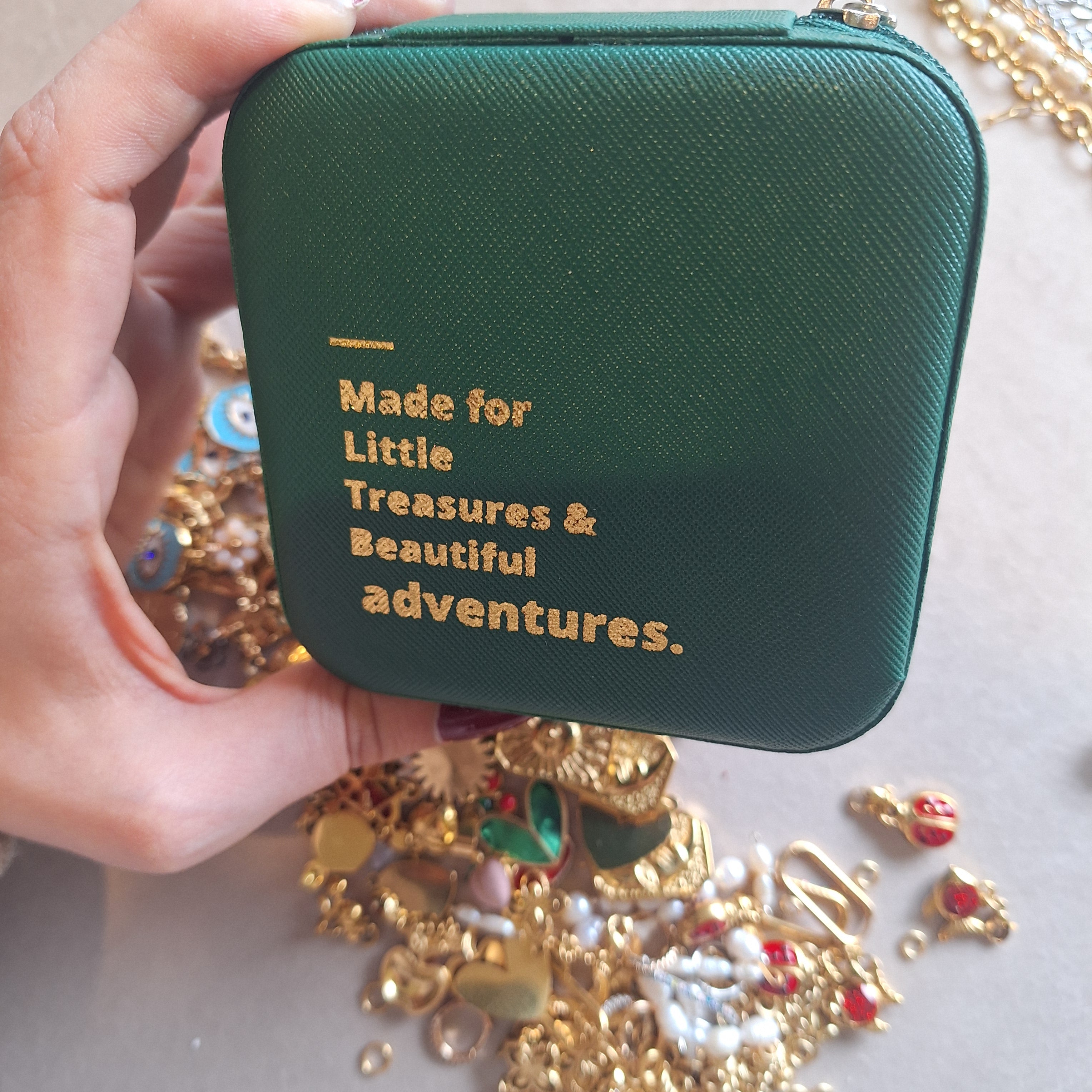 Boîte à bijoux de voyage – Little Treasures